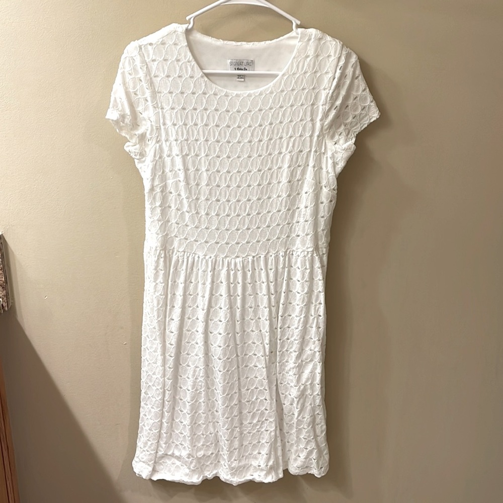 White Mini Dress